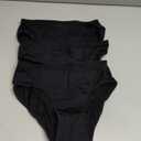 Period Underwear For Women, Leak-Proof Hipster, Brief, Heavy Flow, 3 Pack (Medium, Black)
