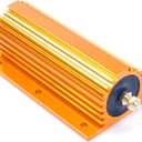 300 Watt 200 Ohm 5% Wirewound Resistor Electronic Aluminium Shell Resistor Gold (200 Ohm)