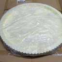 24 in Large Round Ottoman Tray, Decorative Serving Tray,Cream