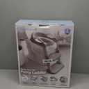 Jool Baby Potty Training Seat with 2 Step Ladder for Toddlers - Splash Guard, Adjustable Height (Gray)