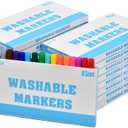 Rarlan Washable Markers Bulk for Kids, Classroom Pack, 16 Colors, 18 Boxes, 288 Count