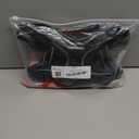 rabbitgoo Dog Harness No Pull with 2 Leash Clips, Adjustable Soft Padded, Reflective Oxford No Choke Pet Vest with Easy Control Handle for Large Dogs, Black, Large