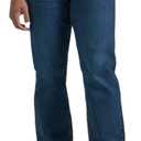 Wrangler Authentics Mens Classic 5-Pocket Relaxed Fit Flex Jean (33W x 34L, Military Blue Flex)