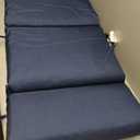 Arden Outdoor Chair Cushion, 21 x 20, Rain-Proof, Fade Resistant 20 x 21, Sapphire Blue Leala, 1 Count