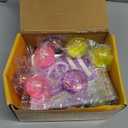 24 Pack Valentines Day Gifts for Kids Classroom with Stress Ball, Valentines Day Cards for Kids School Stress Relief Squishy Valentines Toy, Valentines Cards for Kids Classroom Exchange Party Favors