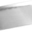 IMEEA Silver Tray SUS304 Stainless Steel Rectangular Tray for Bathroom Vanity Jewelry and Serving, 9.8x 6