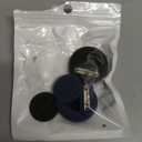 Waterproof AirTag Holder for Kids[Discreet]  2Pack Mini Silicone Air Tag Cover with Invisible Pin,GPS Tracker Case for Children, Elderly, Clothes, Backpack, Luggage (Black, Dark Blue)