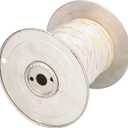 Metra Brands 18 GA US GPT All Copper Primary Wire White w/Yellow Trace