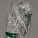 CABOCASA Dual 6FT Ultra-Thin Outlet Concealer, Universal Size Outlet Cover 6FT Twin Extension Cord with 3 Outlets Each Side, Ideal for Home Appliances on Opposite Sides of a Wall Outlet