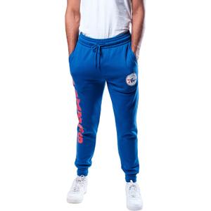 Ultra Game NBA Men's Soft Team Jogger Sweatpants (Medium, Blue)