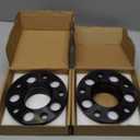 GAsupply 6mm 1/4 inch Thickness 6x4.5 6x115 6x120 6x127 6x130 6x132 6x135 6x139.7 Wheel Spacers, Forged Black 6 Lug Universal Wheel Spacer Adapters 87.5mm Hub Bore, 4 Pack