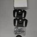 Universal Roller Skid Snow Thrower Shoes | 490-241-0038 Snow Blower Skid Shoes W/Hardware, for Craftsman, MTD, Cub Cadet, Fits Most 2-Stage and 3-Stage Snow Thrower Snowblowers