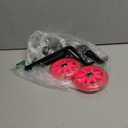 Training Wheels Flash Mute Big Wheel Compatible for 12 14 16 18 20 inch Single Speed Bicycle (Beautiful rose)