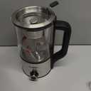oudim Drip Electric Coffee Maker and Electric Kettle, 600 Watts, 1.2L, BPA-Free, Glass and Stainless Steel, Tea Kettle