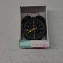 La Crosse 617-3314BG Black Twin Bell Quartz Alarm Clock