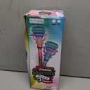 ArtCreativity Light Up Princess Wands for Kids (Set of 2, 14" Long) - Pink and Blue Fairy Wands with Spinning LEDs, Batteries Included - Light Up Wand for Girls and Boys, Perfect Pretend Play Toys