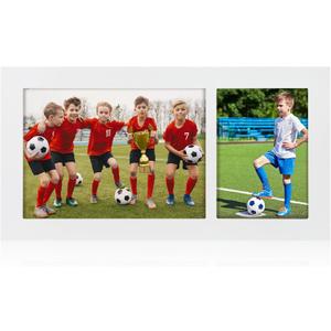 1PC Double Opening Sport Team Picture Frame, Class Team Picture Frames for Wall Mounting Hanging Tabletop Display, for Sport Graduation School Football Baseball Basketball (1)