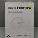 Ionic Foot Bath Detox Machine, Foot Detox Foot Bath Soak Tub with 2 Arrays,80 Disposable Foot Spa Liners, Detox Sea Salt, Folding Foot Spa Bucket, Home Salon-Level Foot Soaking Tub