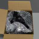 Space Heater, 1200W PTC Fast Heating Ceramic Room Small Heater, Two-Speed Portable Heater Fan with Adjustable, Overheating Protection, Dumping Shutdown, Electric Heaters (Black)