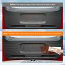 powoq Liftgate Mat Compatible with 2026 Palisade Trunk Tailgate Mat TPE Liftgate Liner Cargo Liner Replacement for 2026 Palisade Accessories