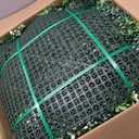 20"x20" (6 Pieces) Artificial Boxwood Greenery Grass Wall Panels