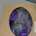 N&T NIETING Artificial Flowers Glowing Purple Flowers Foam 25pcs Glitter Roses Real Looking Fake Roses with Stem for DIY Wedding Bouquets Centerpieces Bridal Shower Party Home Decorations