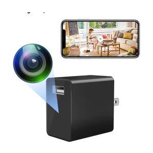 Small Wireless Camera with USB Charger - Full HD 1080P - Mini Security Cam for Indoor Use - Cloud Storage