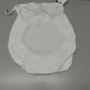 Adabana Seat Covers for Dining Room Chairs Set of 6, Removable Washable Chair Covers Seat Slipcover Protector, White