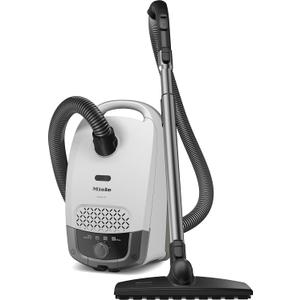 Miele Guard S1 Parquet Flex Bagged Canister Vacuum Cleaner with AirClean Plus Filter, Parquet Twister Brush, FiberTeQ Universal Floorhead & XL Flexible Crevice Tool Brilliant White