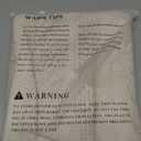 WAZZIO Boho Lace Curtains 72 Inches 2 Panel,Light Filtering Privacy Tassel & Geometry Crochet Semi Sheer Curtain Drapes for Bedroom Living Dining Room,Rod Pocket & Tassel,Vintage French Country,Beige