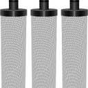 Replacement Water Fiter for Shower Head Filter System,Campatible with AQUAYOUTH 2.0 Carbon Shower Head Filter System,Removes Heavy Metals and Chlorine.(3 Pack)