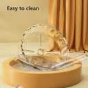 Silent Hamster Wheel 8.3 Inch Syrian Hamster Running Wheel, Anti-Skid & Height Adjustable, Easy to Clean (8.3inch)