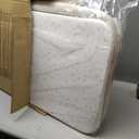 Fodoss Baby Bassinets Bedside Sleeper - Bed Side Bassinet Newborn with Wheels, Storage Tray, 4-Sided Mesh, 7 Height Adjustable, Beige