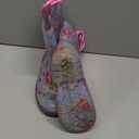 Toddler Kids Rain Boots Boys Girls Light Up Waterproof Boot with Handles (1 Big Kid, Hot Air Balloon)