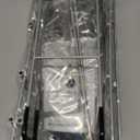 Over the Door Hanging Shower Caddy: Rustproof Hanging Organizer over the Door - No Drilling Bathroom Rack for Inside Shower Chrome