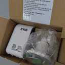 KKB 4G LTE Cellular Security Camera Magnetic, No WiFi Security Cameras Indoor Built-in SIM, 2K Wireless Outdoor Off-Grid Battery Camera Without Internet, AI Detection, Color Night Vision, 2-Way Audio (White)