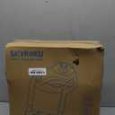 Potty Training Seat SKYROKU Potty Training Toilet with Step Stool Ladder, for Kids Boys Girls Toddlers - Comfortable Safe Potty Seat with Anti-Slip Pads Ladder 8838-Grey