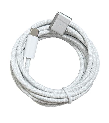 USB C to Magnetic 2 Laptop Charging Cable Compatible with MacBook Air, 45W, Nylon Braided, 6.6ft, for 11-inch/13.3-inch A1436/A1465/A1466