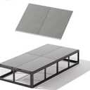 Bunkie Board Twin, Non-Slat Spacing Design, Low Profile Bed Board - Support Under Mattress, Light/Breathable/Noise Minimizing Bunkie Boards 8MM Thick, Under Bed Support