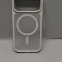 TORRAS Magnetic Shockproof for iPhone 17 Pro Case, Camera Control, Compatible with MagSafe, Military-Grade Protection, Stronger Slim Translucent Phone Case for iPhone 17 Pro, Silver White