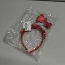 Beaupretty Heart Headband with 9 Sequin Red Love- shaped Heart Hair Hoops Party Hair Accessoires for Holiday Festival Wedding (1 Count (Pack of 1))