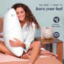 Nuzzle Pillows Queen Size Set of 2 Adjustable Pillows, Luxury Hotel Collection Bed Pillows Best Adjust Height Soft Firm Pillows for Back, Stomach and Side Sleepers