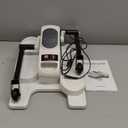 Under Desk Elliptical Exercise Machine, Electric Ellipse Leg Exerciser as Seen on TV, 15 Speeds Foot Exerciser While Sitting for Seniors, Portable Seated Pedal Exerciser for Home Office