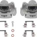 PAROD 18B4910A 18B4911A Front Disc Brake Caliper Fit for 2004-2012 Chevy Malibu, 2005-2008 Pontiac G6, 2006-2009 Solstice, 2007-2009 Saturn Aura, 2007-2010 Sky