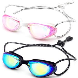 Aegend Swim Goggles for Kids Youth Teen 3-14 Anti-Fog Anti-UV Comfort Fit for Swimming