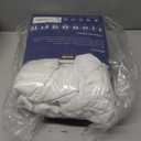 GRT Full Mattress Protector Waterproof, 100% Waterproof Quilted Fitted Mattress Pad, Noiseless Hollow Cotton Mattress Cover, fits up to 18" Deep, Dust Proof White