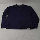 Hanes T Beefyt Henley, Men's Cotton Long Sleeve Shirts (Medium)
