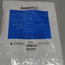 AmazerBath Extra Long Shower Curtain Liner, Clear, 84 Inches Long, 72x84 Plastic Curtain Liner, Cute PEVA Tall Shower Liner for Bathroom with 3 Magnets