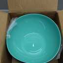 US Acrylic Vista Durable Plastic Salad and Serving 10-inch Bowls | Set of 4 in Coastal Colors | Reusable, BPA-free, Made in the USA | 135 oz. capacity