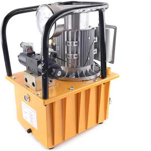 Hydraulic Pump 12V Dump Trailer Pump - Double Acting, 8-Quart Electric Power Unit for Dump Trailers and Car Lifting (8 Quart)